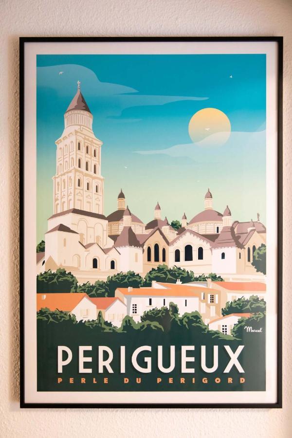 Les Arènes - 2 chambres - Climatisé avec Balcon Périgueux Esterno foto